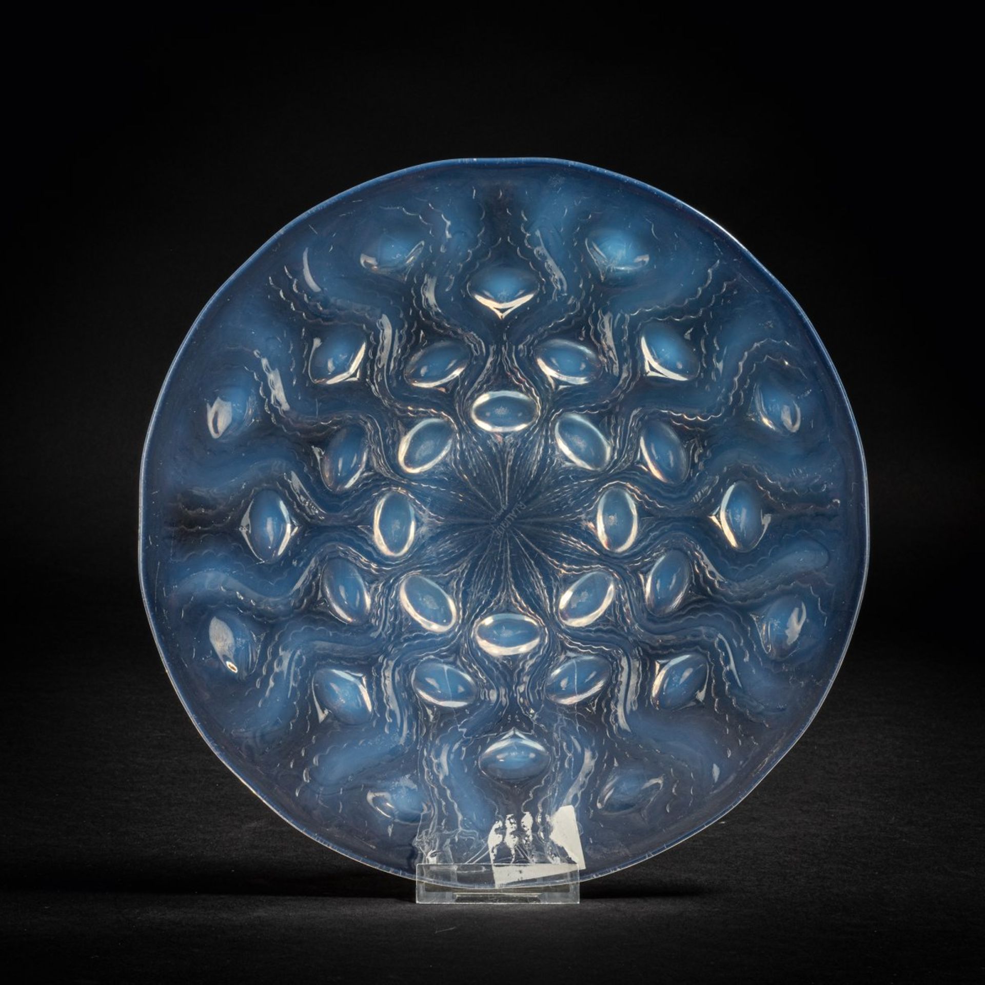 René Lalique, Teller 'Bulbes N° 2', 1935