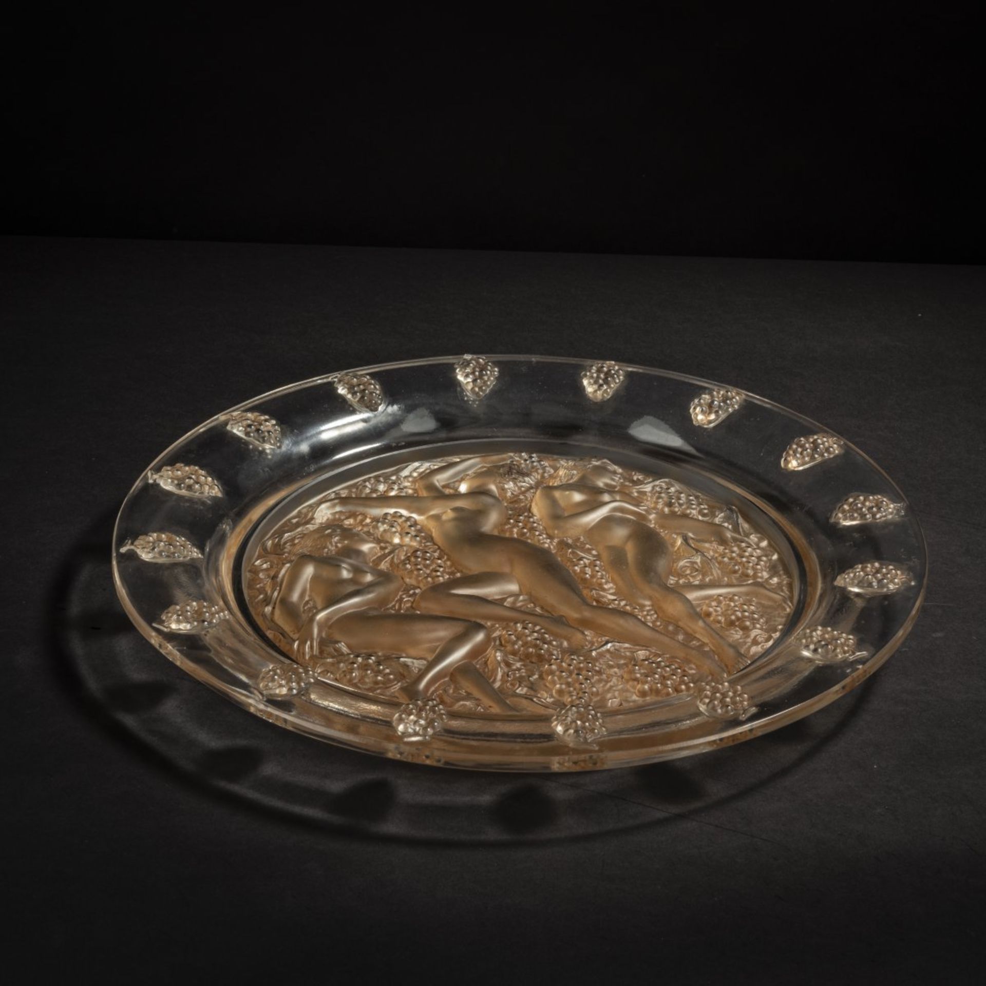 René Lalique, Zierplatte 'Côte d'Or', 1943