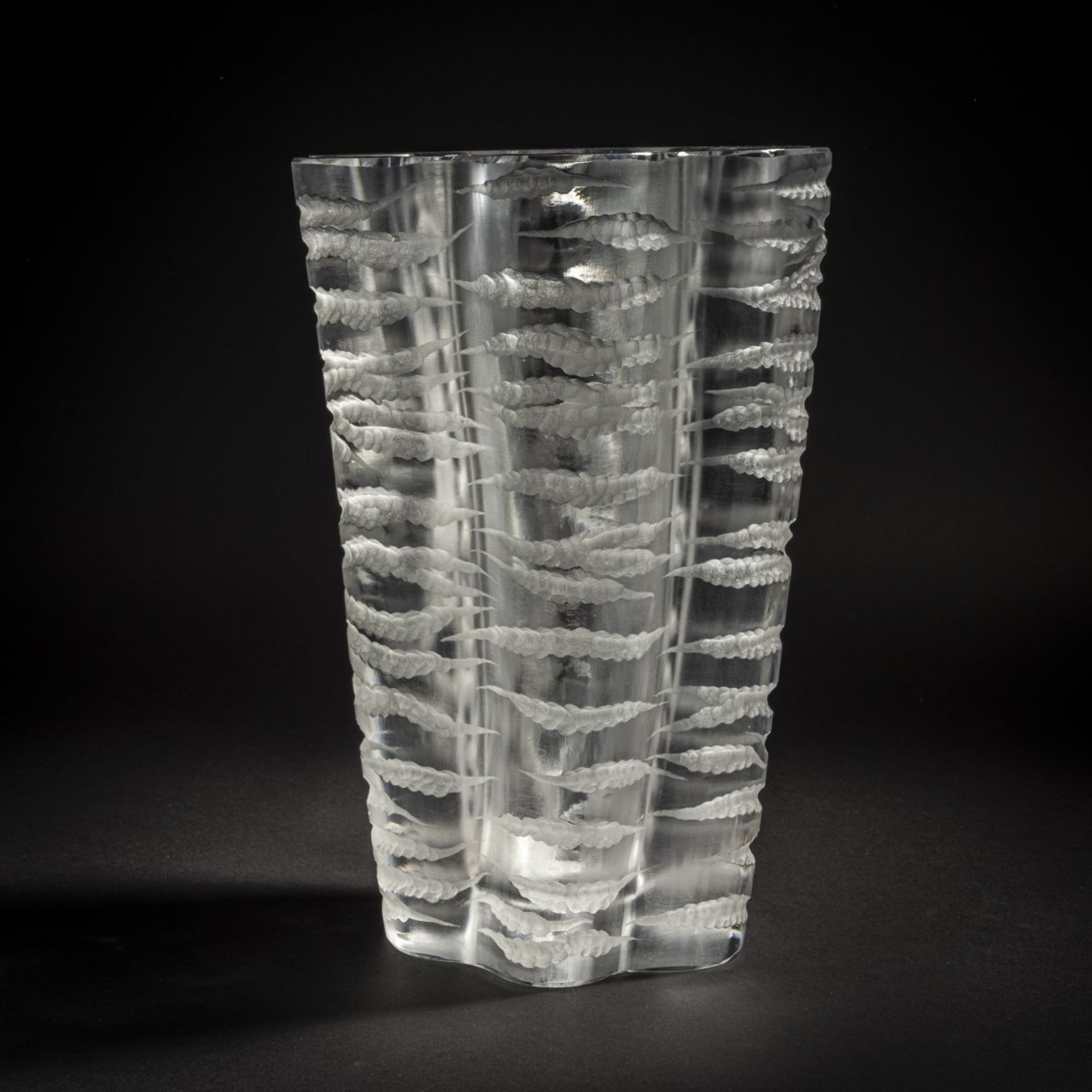 Marie-Claude Lalique, Vase 'Senlis', 1960er Jahre - Bild 2 aus 6