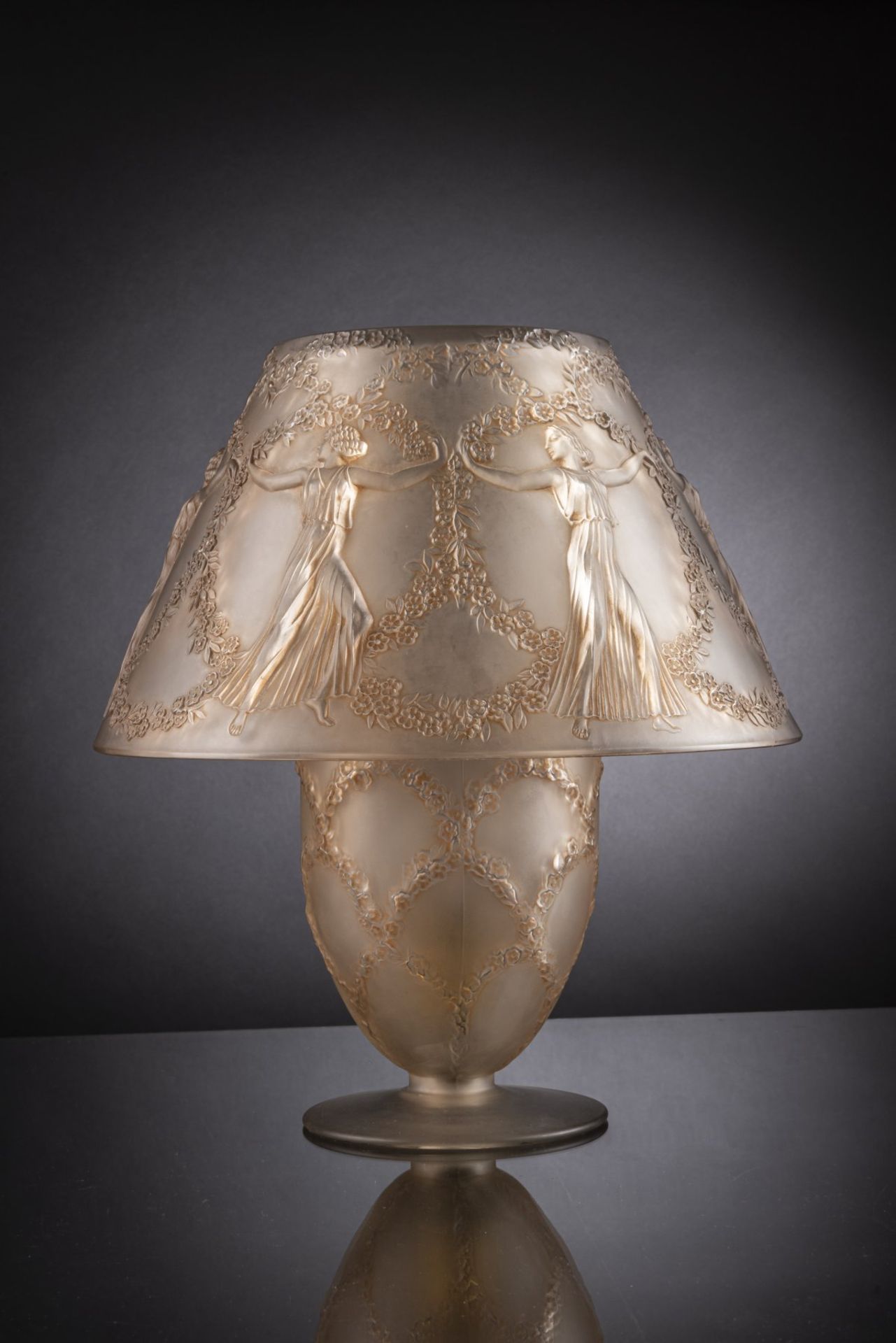 René Lalique, Tischleuchte 'Six Danseuses', 1931 - Image 5 of 7