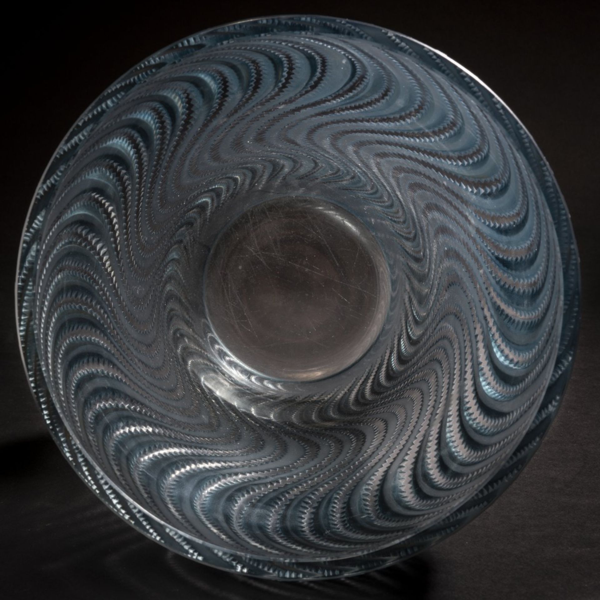 René Lalique, Vase 'Actinia', 1934 - Image 4 of 5