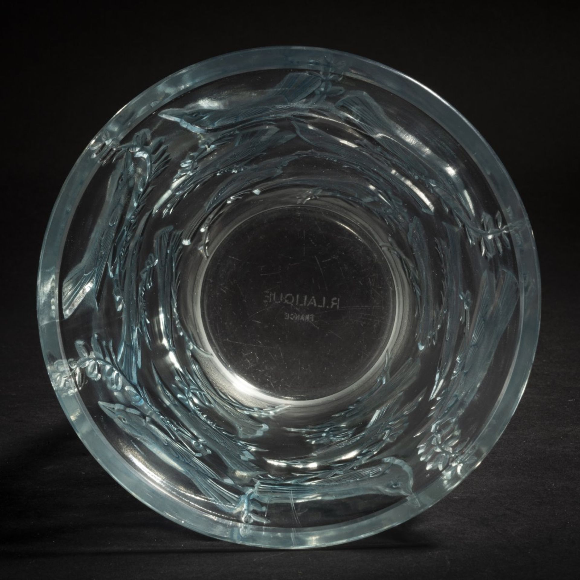 René Lalique, Vase 'Grives', 1938 - Bild 5 aus 5