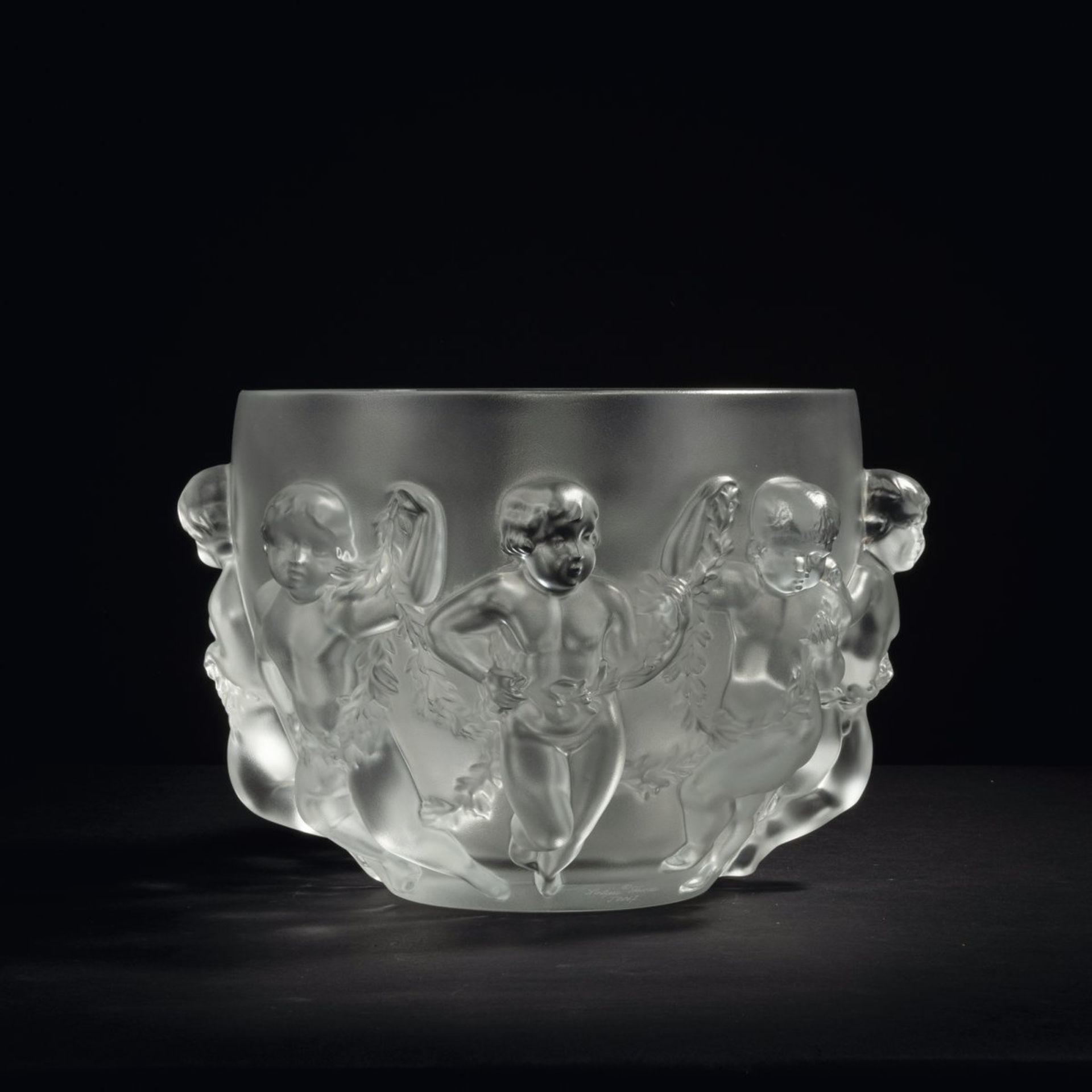 Marie-Claude Lalique, Vase 'Luxembourg', 1960er Jahre