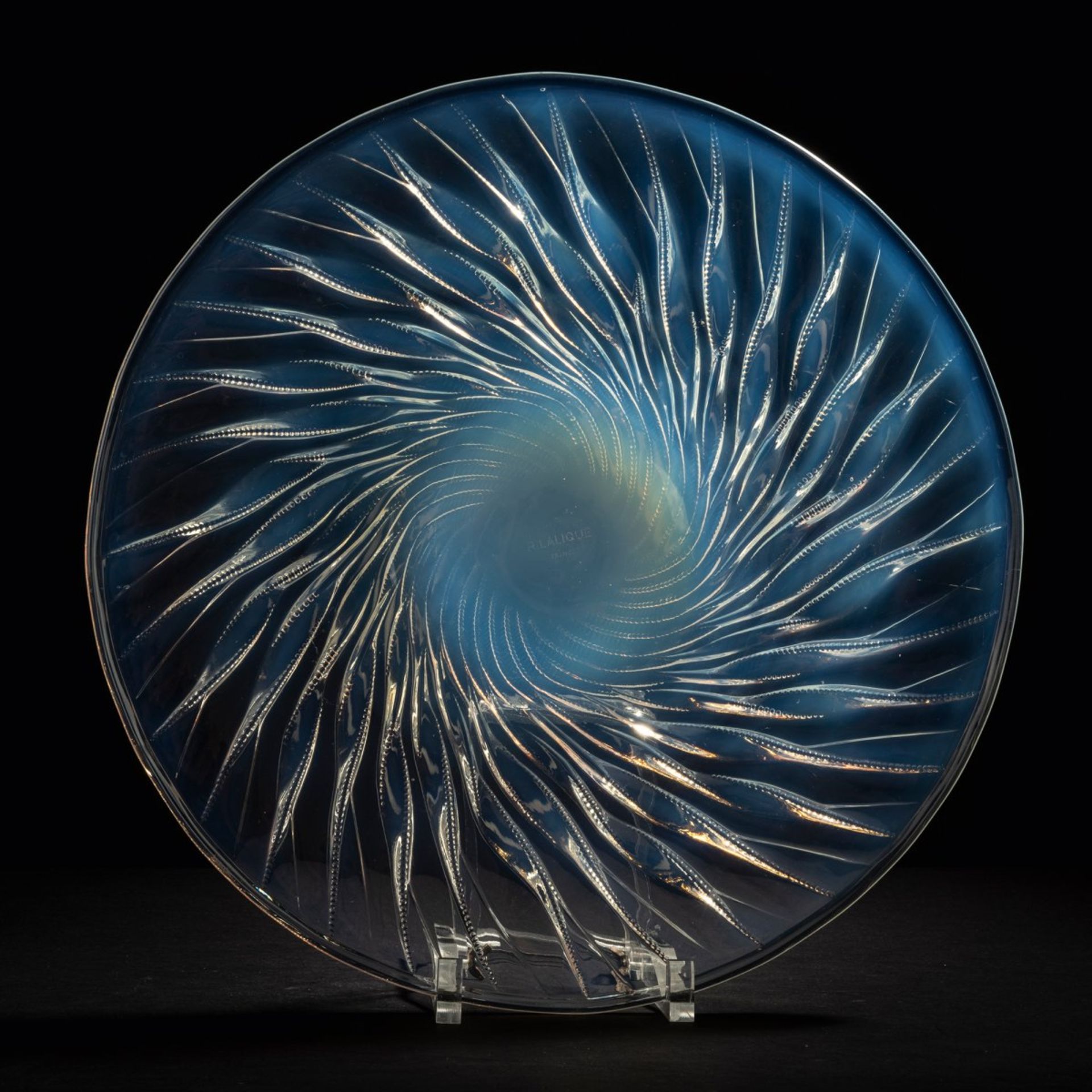 René Lalique, Teller 'Algues', 1933