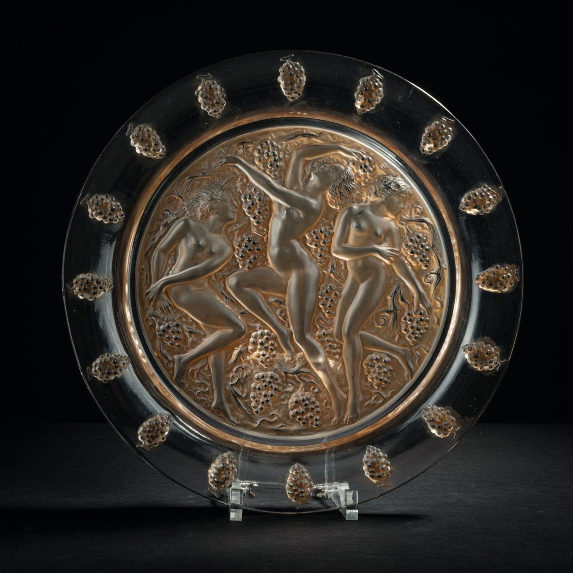 René Lalique, Zierplatte 'Côte d'Or', 1943 - Bild 2 aus 4