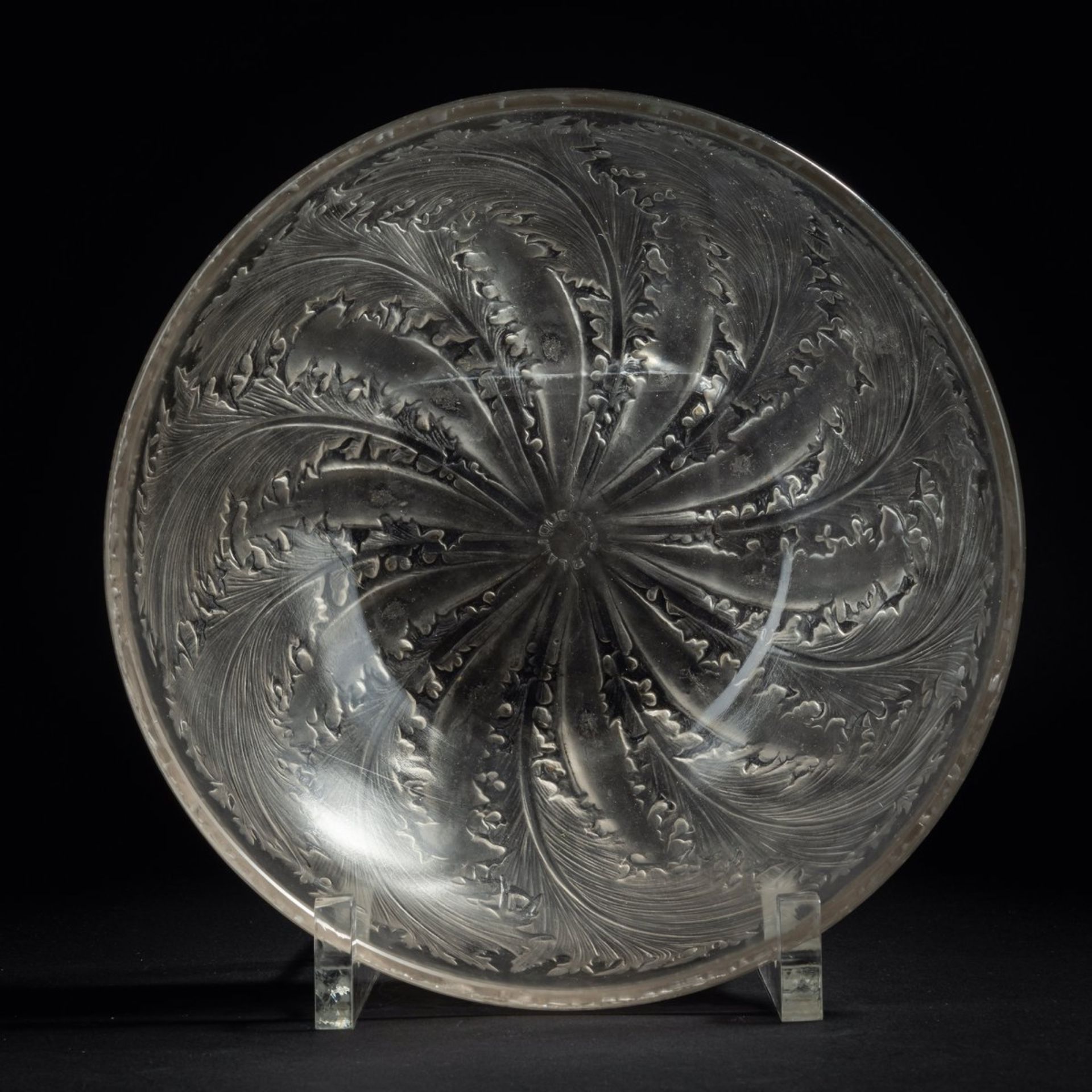 René Lalique, Schale 'Chicorée N°1', 1921