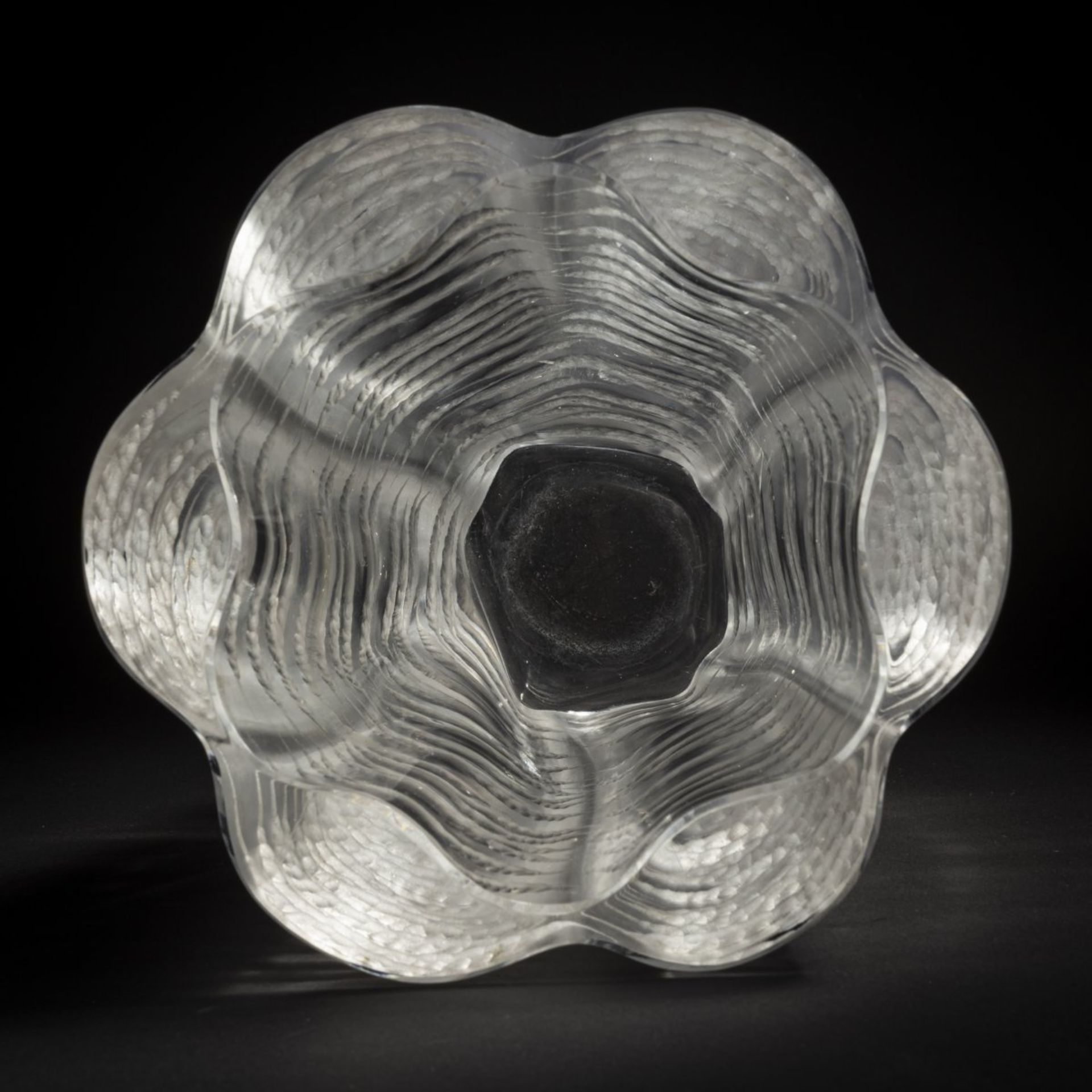 Marie-Claude Lalique, Vase 'Senlis', 1960er Jahre - Bild 3 aus 6