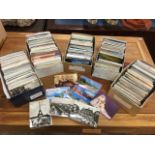 A postcard collection - mainly European topographical card, approx thousand cards. (5 boxes ) (A