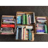 A quantity of books - art, musical scores, reference, travel, craft, painting, cooking, gardening,