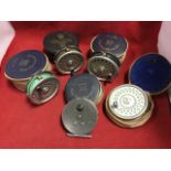 Four cased Hardy Marquis fly reels with lines - two No 6, No 7 and No 10; and a cased spare