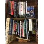 Miscellaneous books - gardening, antiques, Birds of the World, motorcycles, Observer books, etc; and
