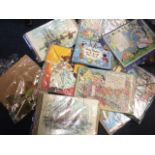 A collection of jigsaws - nursery rhymes, wood & card, boxed Enid Blyton, etc. (10)