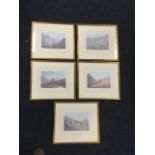 A set of five stalking prints published by Malcolm Innes and the Tryon Gallery in 1984, each plate
