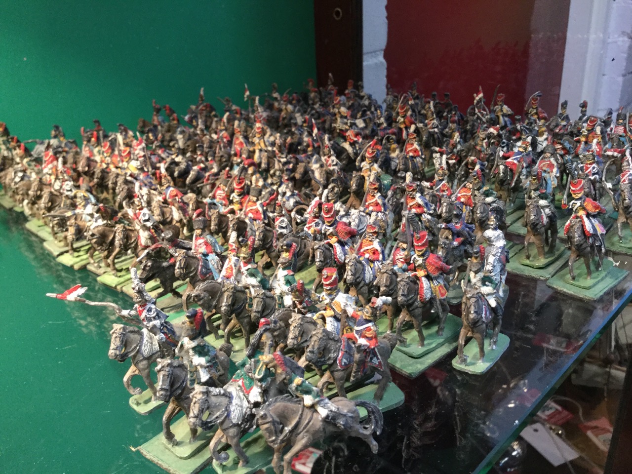 A collection of handpainted metal toy soldiers including 153 mounted cavalry models, and 297 foot - Image 2 of 3