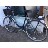 A Quest Cosmopolitan handbuilt ladies bicycle with Selle Monte Grappa soft seat, dynamo lights,