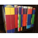 Harry Potter, six hardback editions published by Bloomsbury with paper dust covers, Deathly