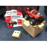 A boxed RadioShack hot machine radio controlled vehicle - looks unused.