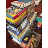 A large quantity of family games, jigsaws - some wood, card games, puzzles, board games, etc. (A