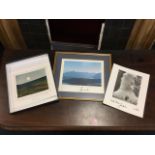 Sarah Ferguson, a framed signed Scottish landscape photograph from 1998, the numbered print signed