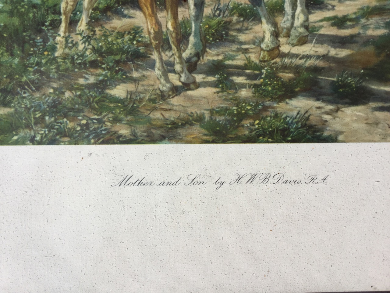 Lionel Edwards, a framed hunting print published by Embleton Sporting, signed in pencil on margin; - Image 2 of 3