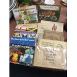 A collection of 19 cigarette card and tea card albums - Wills, John Player, Brooke Bond, PG Tips,