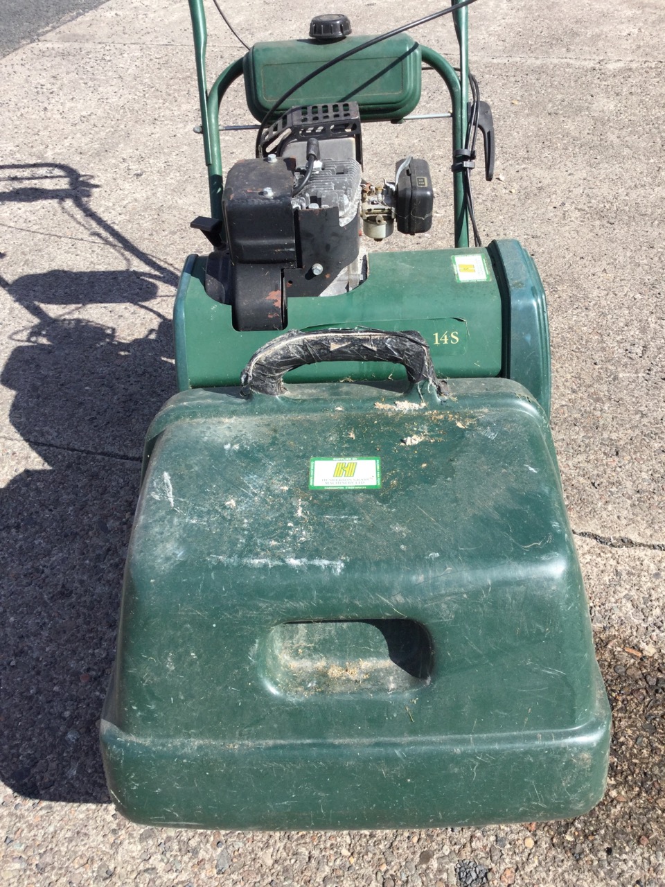 A Balmoral 14S petrol powered lawnmower. - Image 2 of 3