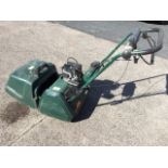 A Balmoral 14S petrol powered lawnmower.