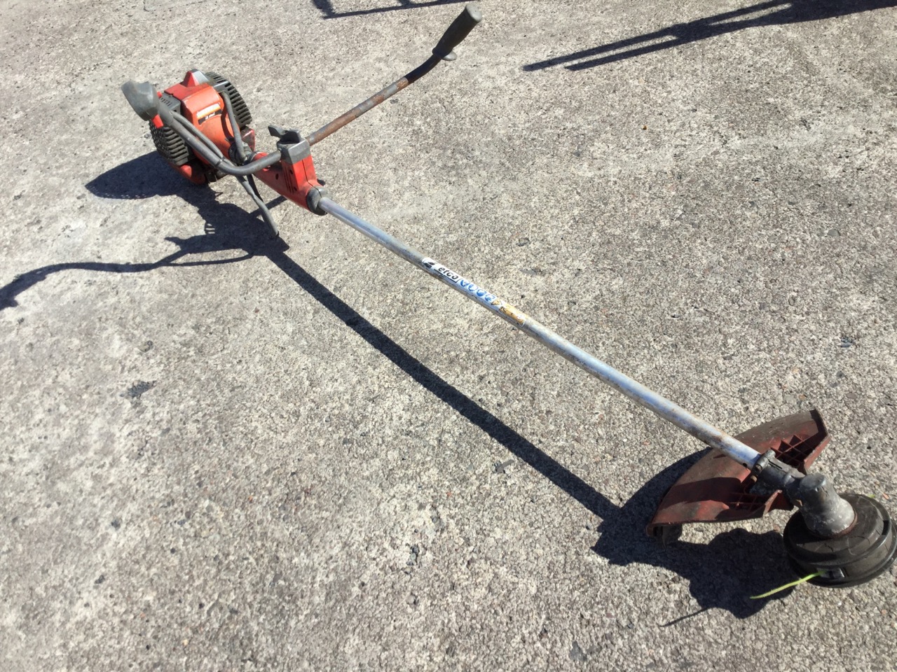 An Efco petrol strimmer.