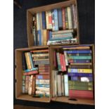 Three boxes of books - children with dust cover, classics, nature, poetry, Black Lamb & Grey Falcon