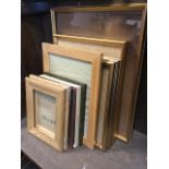 Miscellaneous picture frames - gilded, pairs, oak, Habitat, painted, unused, etc. (11)