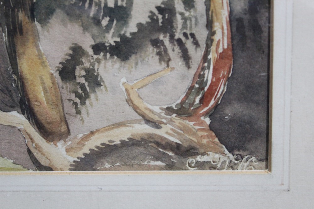 James Duffield Harding, watercolour, signed with initals - Image 2 of 4