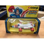 Corgi captain America Jetmobile No 263 boxed