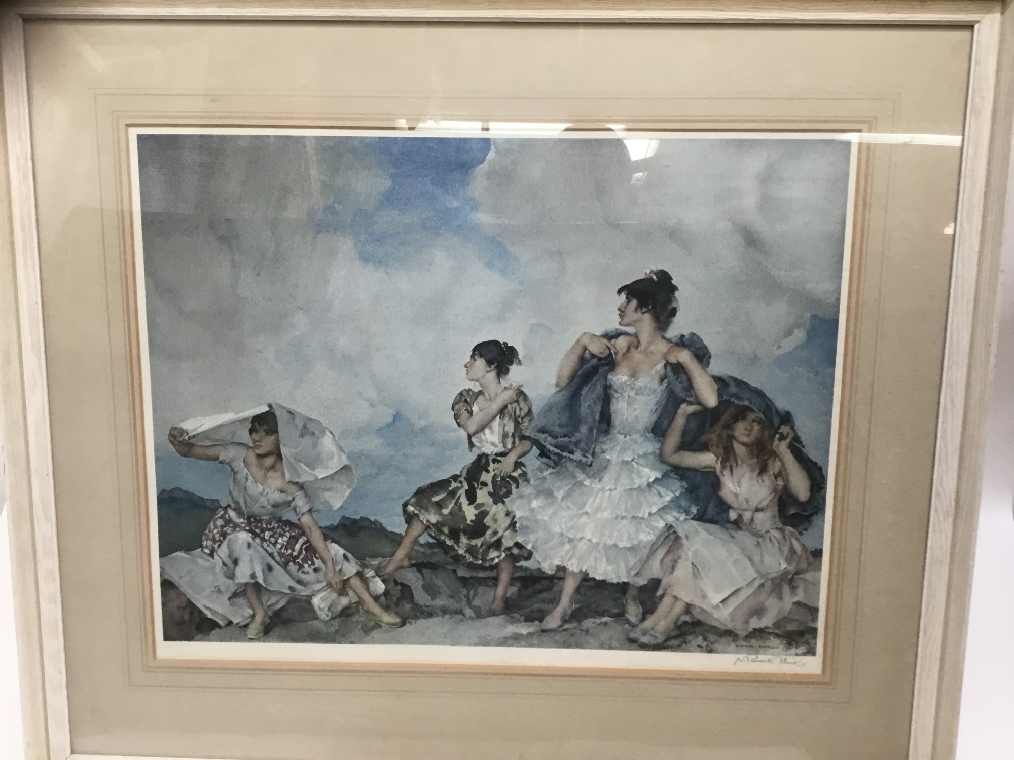 William Russell Flint signed limited edition print