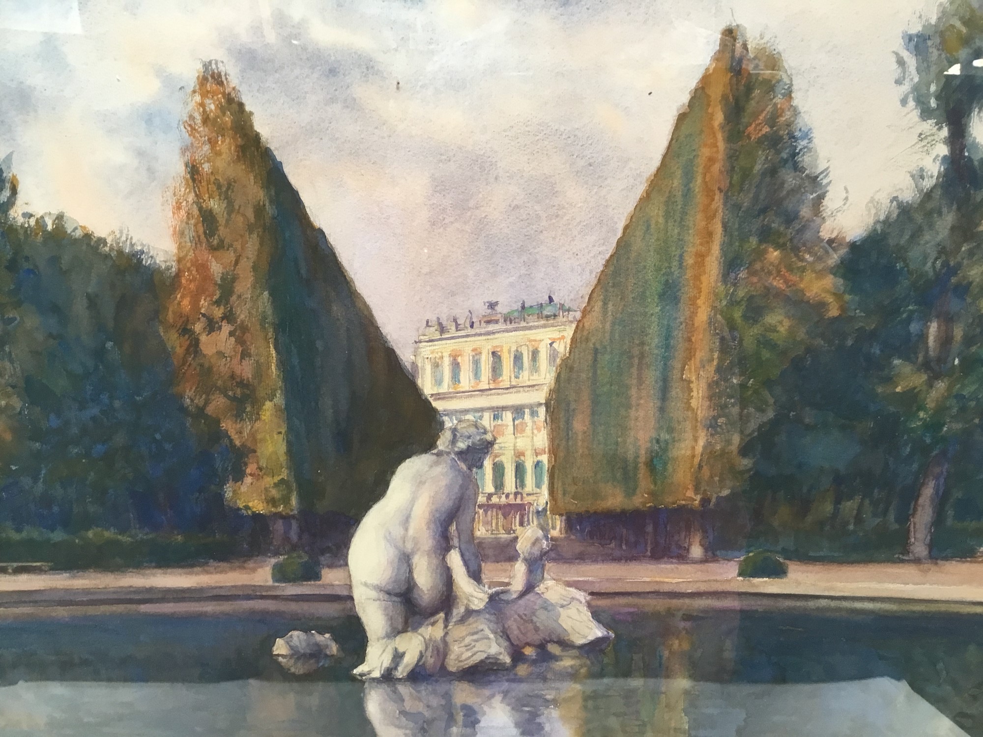 Paul Robert Passini watercolour - Vienna, signed - Image 2 of 4