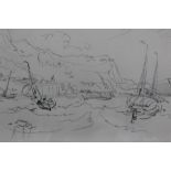 Myles Birkett Foster (1825-1899) pair of pencil sketches, marine scenes