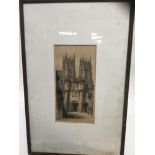 Group of early 20th century etchings (7)