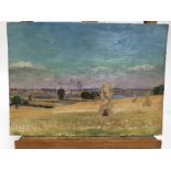 Manner of Philip Wilson Steer oil on board - Harwich, unframed