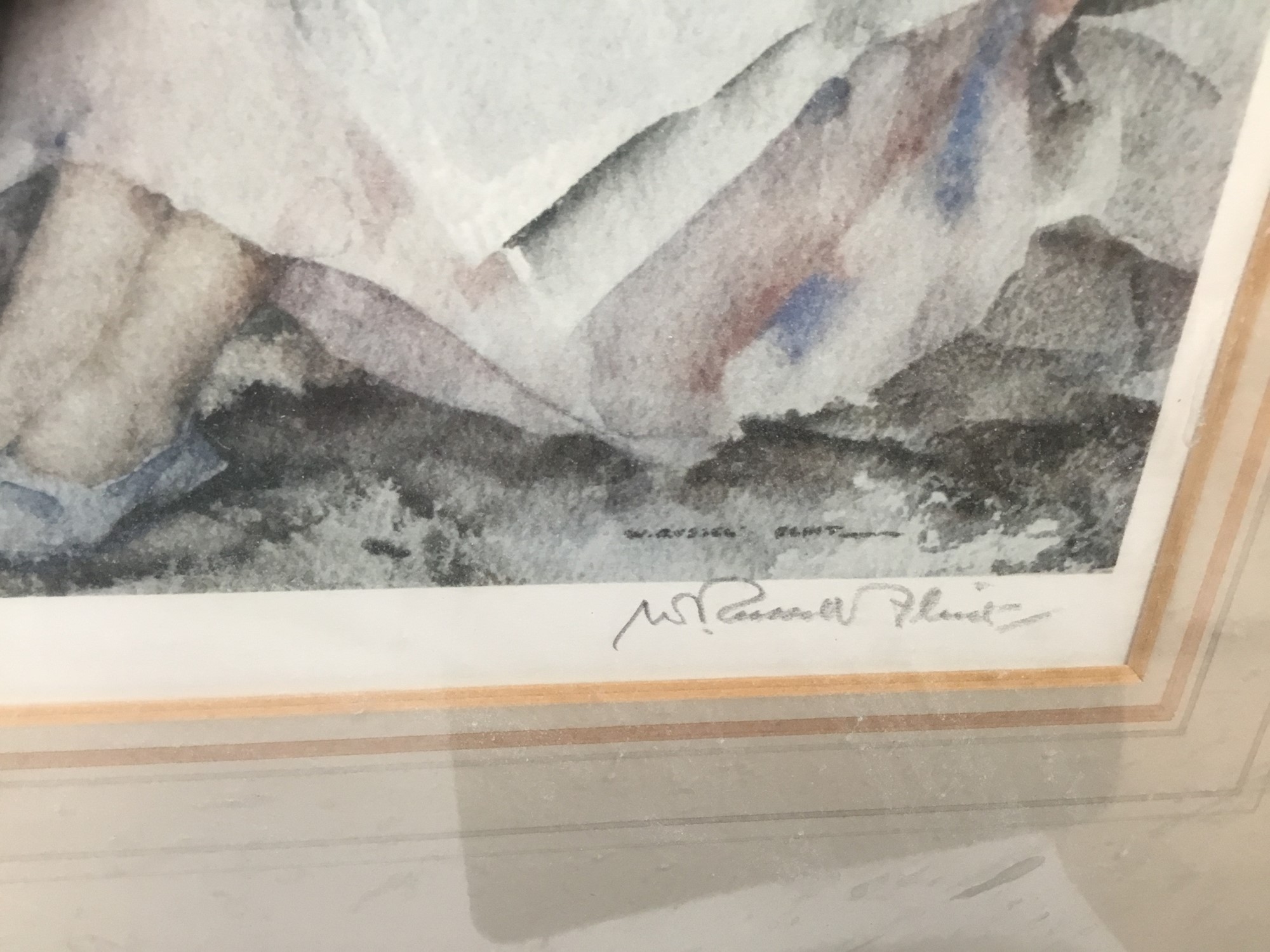 William Russell Flint signed limited edition print - Image 3 of 3