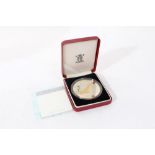 Alderney - The Royal Mint issued silver proof £10 coin commemorating Concorde's Final Flight 2003