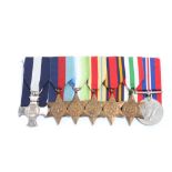 Second World War Distinguished Service Cross (D.S.C.) Gallantry medal group, comprising D.S.C.