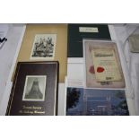 Tower of London commemorative items including an original ticket to witness 'The Ceremony' of