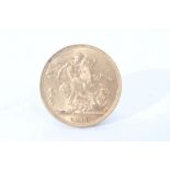 G.B. - George V gold sovereign 1911 G.V.F. (1 coin)