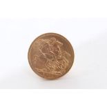 G.B. George V Gold Sovereign 1913 GVF (1 coin)