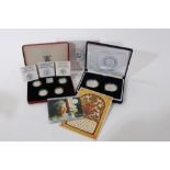 G.B. The Royal Mint mixed silver proof sets to include 'The Royal Celebration'