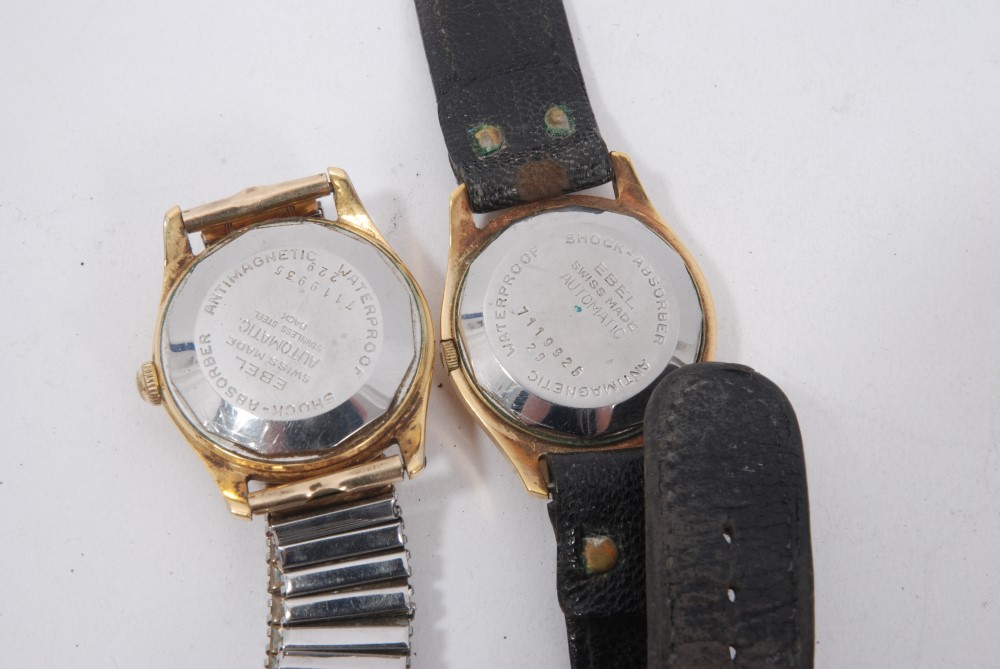 Two gold plated Ebel wristwatches and five other watches - Image 4 of 7