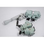 Two Naval Ships binoculars, together with a spotting scope (3)