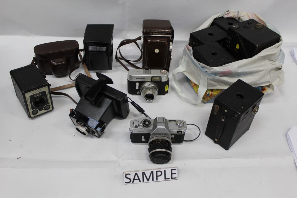 Collection of various cameras