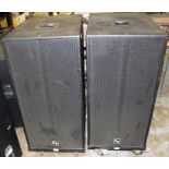 Pair of Electro Voice Rx 118s Compact 18" Subwoofers