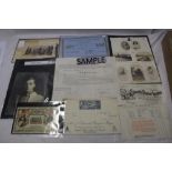 A selection of mixed ephemera including Royalty Souvenirs and photographs