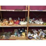 Large collection of china and sundries to include a collection of Wade,